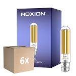 Multipack 6x Noxion LED HID Replaces SON-T/NAV-T Tubular Filament E40 38W 7500lm - 740 Cool White | Replaces 125W